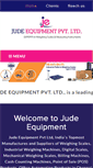 Mobile Screenshot of judeequipment.com